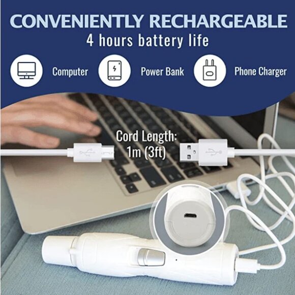 New Pet Nail Grinder | Rechargeable | Easy To Use | LED | Quiet | Rexipets - Picture 4 of 10